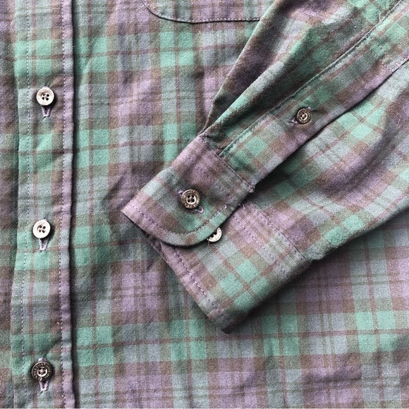 Pendleton Sir Pendleton Authentic Blackwatch Tartan Shirt Top Medium - Picture 3 of 6